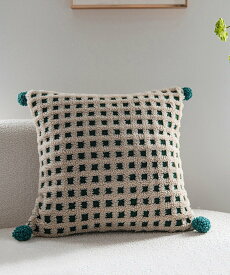 【SALE／20%OFF】aimoha home aimoha home/北欧風クッション フィラーあり アイモハ インテリア・生活雑貨 クッション・クッションカバー イエロー ブルー レッド グリーン