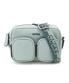 GUESS GUESS クロスボディバッグ (W)HAILLEY Crossbody ゲス バッグ ショルダーバッグ ピンク グリーン【送料無料】