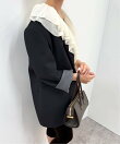 ダブルラッフルブラウス