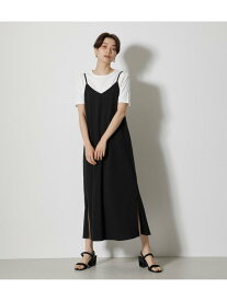 【SALE／50%OFF】AZUL BY MOUSSY BACK LACE-UP CAMI ONEPIECE アズールバイマウジー ワンピース・ドレス ワンピース ブラック オレンジ カーキ