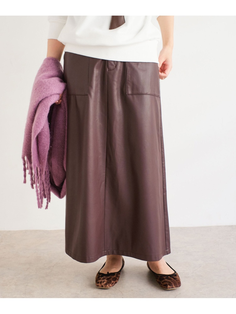 DOUX ARCHIVES｜レザータイトスカート | Rakuten Fashion(楽天 