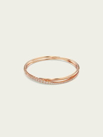 SWAROVSKI 【公式】【スワロフスキー】Twist ブレスレット, ホワイト, ローズゴールドトーン・プレーティング スワロフスキー アクセサリー・腕時計 ブレスレット・バングル ゴールド【送料無料】