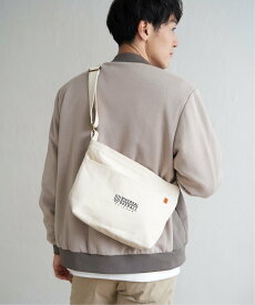 【SALE／30%OFF】ikka UNIVERSAL OVERALL キャンバスショルダーバッグ イッカ バッグ その他のバッグ ブラック ホワイト ブラウン