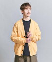 【SALE／50%OFF】BEAUTY&YOUTH UNITED ARROWS ガスコットン ミラノリブ Vネック カーディガン ビューティー＆ユース　ユナイテッドアローズ トップス カーディガン ブラック ホワイト【送料無料】