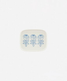 Marimekko 【日本限定】Vihkiruusu プレート 12*15cm マリメッコ ファッション雑貨 その他のファッション雑貨 ホワイト【送料無料】