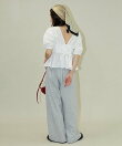 2WAY シャーリング ブラウス 限定展開