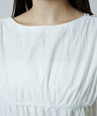 2WAY シャーリング ブラウス 限定展開
