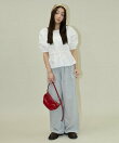 2WAY シャーリング ブラウス 限定展開