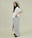 2WAY シャーリング ブラウス 限定展開