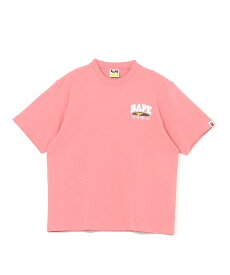 A BATHING APE HAND DRAW BAPE RELAXED FIT TEE ア ベイシング エイプ トップス カットソー・Tシャツ ブラック ピンク ホワイト【送料無料】