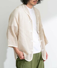 【SALE／40%OFF】Sonny Label ARMY TWILL Cotton Mesh Shirts サニーレーベル トップス シャツ・ブラウス ブラック オレンジ【送料無料】