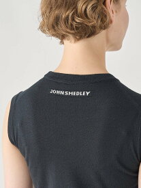 JOHN SMEDLEY JSロゴインターシャ ノースリーブニットプルオーバー ｜ A4826 ｜ 30G ジョンスメドレー トップス ニット【送料無料】