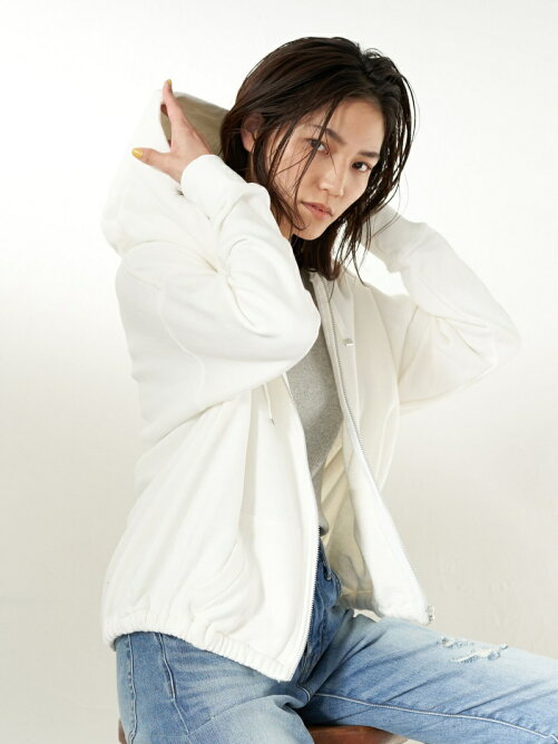 American Holic ドロップショルダー裏毛zipパーカー Rakuten Fashion 楽天ファッション 旧楽天ブランドアベニュー Be2639