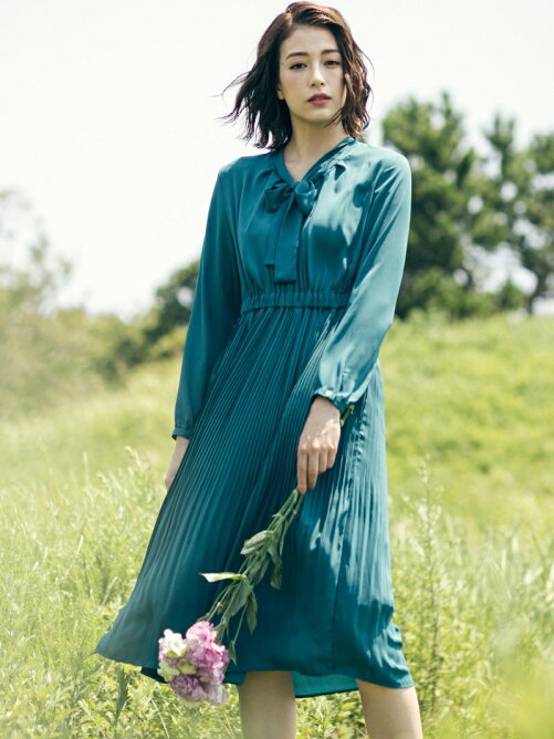 Ketty ボウタイプリーツシフォンワンピース Rakuten Fashion 楽天ファッション 旧楽天ブランドアベニュー Bh3639