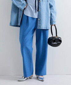 【SALE／50%OFF】VICKY ツイルチノカーブパンツ≪洗濯機で洗える≫ ビッキー パンツ その他のパンツ ブルー グレー ホワイト【送料無料】