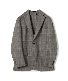 【SALE／62%OFF】TOMORROWLAND MEN SUMMER TIME ウールシルクリネン シングルブレステッド 2Bジャケット LORO PIANA トゥモローランド ジャケット・アウター テーラードジャケット・ブレザー ネイビー グレー【送料無料】