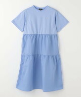 【SALE／60%OFF】UNITED ARROWS green label relaxing ティアード 切り替え ワンピース / キッズ 100cm-1…