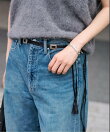 ≪追加≫PUNTOVITA / プントヴィータ SQUARE CONCHO BELT