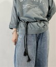 ≪追加≫PUNTOVITA / プントヴィータ SQUARE CONCHO BELT