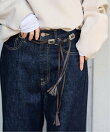 ≪追加≫PUNTOVITA / プントヴィータ SQUARE CONCHO BELT