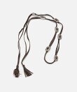 ≪追加≫PUNTOVITA / プントヴィータ SQUARE CONCHO BELT