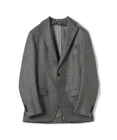 【SALE／62%OFF】TOMORROWLAND MEN ウールシルクリネン シングルブレステッド 2Bジャケット SUMMER TIME LORO PIANA トゥモローランド ジャケット・アウター テーラードジャケット・ブレザー ネイビー グレー【送料無料】