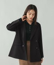 ウツクシルエットダブルジャケット/一部店舗限定/766163