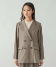 ウツクシルエットダブルジャケット/一部店舗限定/766163