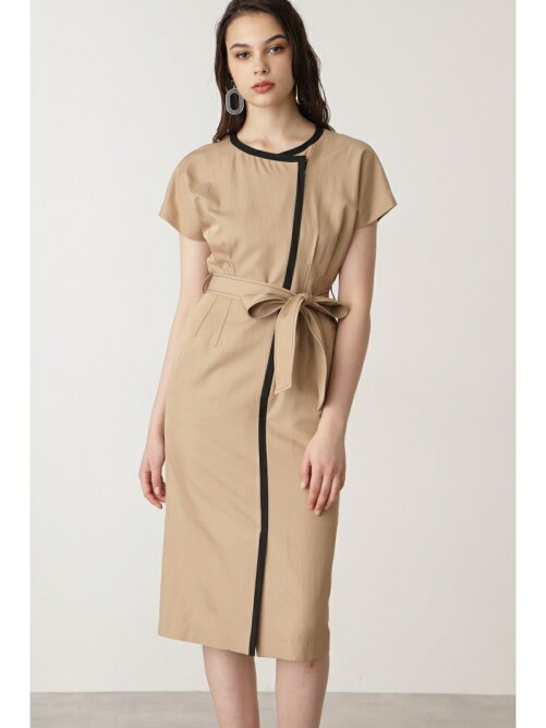 Pinky Dianne ウエストタック配色ワンピース Rakuten Fashion 楽天ファッション 旧楽天ブランドアベニュー Cf6641