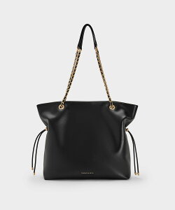 CHARLES & KEITH Arya �A���A �u���C�h�X�g���b�v�_�u���n���h���g�[�g�o�b�O �`���[���Y�A���h�L�[�X �o�b�O �V�����_�[�o�b�O �u���b�N�y���������z