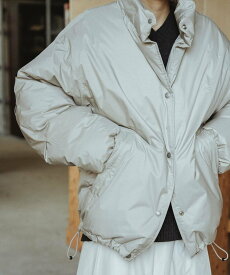 NANGA 別注 オーロラテックス リサイクル ダウンジャケット / ショートダウン 25AW フリークスストア ジャケット・アウター ダウンジャケット・ダウンベスト ホワイト ブラック【送料無料】