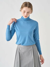 JOHN SMEDLEY [Anglo Indian Gauze]ファンネルネック長袖ニットプルオーバー ｜ A4735 ｜ 30G ジョンスメドレー トップス ニット【送料無料】