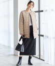 フレンチダウンロングコート
