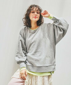 niko and ... レイヤーライクスウェットプルオーバー ニコアンド トップス スウェット・トレーナー ブラウン グリーン グレー【送料無料】