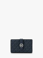 【SALE／80%OFF】MICHAEL KORS GREENWICH タブ ジップアラウンド ウォレット ミディアム マイケルコース …