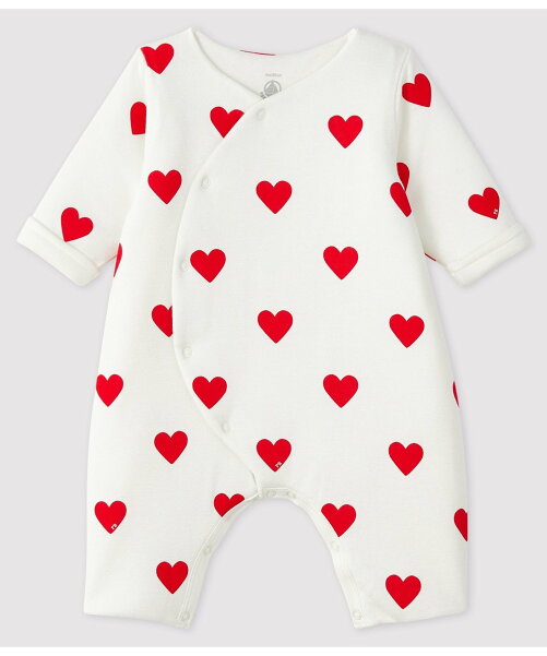 Petit Bateau K ハートプリント足なしロンパース Rakuten Fashion 楽天ファッション 旧楽天ブランドアベニュー Dw3642