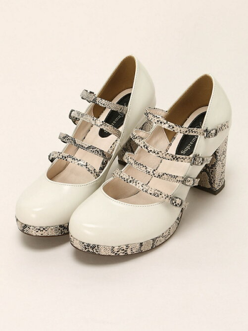 Rakuten Fashion Outlet 4ストラップパンプス Rakuten Fashion 楽天