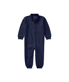 POLO RALPH LAUREN (ベビー)コットン ポロ カバーオール ラルフローレン 福袋・ギフト・その他 その他 ネイビー【送料無料】