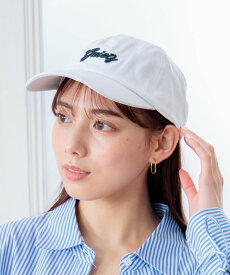 【SALE／11%OFF】INGNI ロゴ刺繍CAP イング 帽子 キャップ ホワイト ブラック