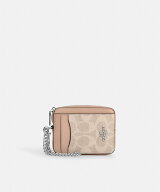 【SALE／45%OFF】COACH OUTLET 【公式】ジップ カード ケース・シグネチャー キャンバス コーチ　アウト…