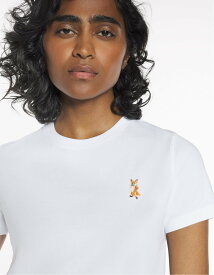 【SALE／20%OFF】Maison Kitsune Maison Kitsune/(W)LADY FOX BABY TEE-SHIRT メゾン キツネ トップス カットソー・Tシャツ ホワイト ネイビー【送料無料】