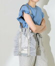 別注 メッシュフリルシューズバッグ/メッシュバッグ