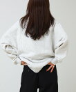 【DISCUS ATHLETIC】身頃裏ボアクルートレーナー ラグランスウェット