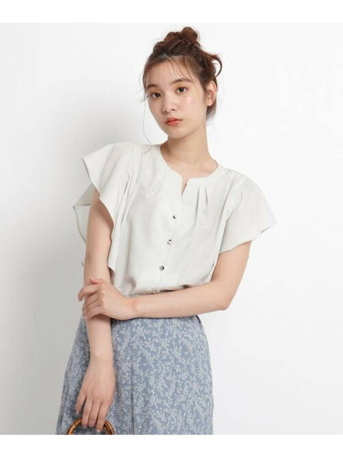 Grove S Ll 綿ライクラッフルフリルブラウス Rakuten Fashion 楽天ファッション 旧楽天ブランドアベニュー Cx3643