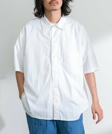 【SALE／40%OFF】Sonny Label ARMY TWILL Nylon OX Mesh H/S Shirts サニーレーベル トップス シャツ・ブラウス ブラック ホワイト カーキグリーン【送料無料】
