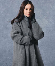 23区 【VERYベストアウター大賞「ロングアウター賞」受賞!/滝沢眞規子さん着用】 MANTECOPure リバー チェスターコート ニジュウサンク ジャケット・アウター チェスターコート ブラウン ブラック グレー グリーン【送料無料】