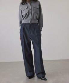 ADAM ET ROPE' FEMME NIKKE TW DENIM PANTS アダムエロペ パンツ ジーンズ・デニムパンツ ブラック ネイビー【送料無料】