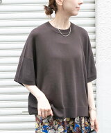 【SALE／10%OFF】URBAN RESEARCH ITEMS 『洗濯可』ニットTシャツ アーバンリサーチアイテムズ トップス …
