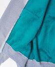 【DISCUS ATHLETIC】インレイ裏シャギーボンディング ジップフーディ