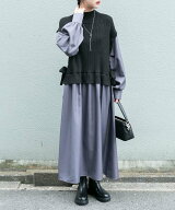 【SALE／20%OFF】URBAN RESEARCH ITEMS ニットベストドッキングワンピース アーバンリサーチアイテムズ …